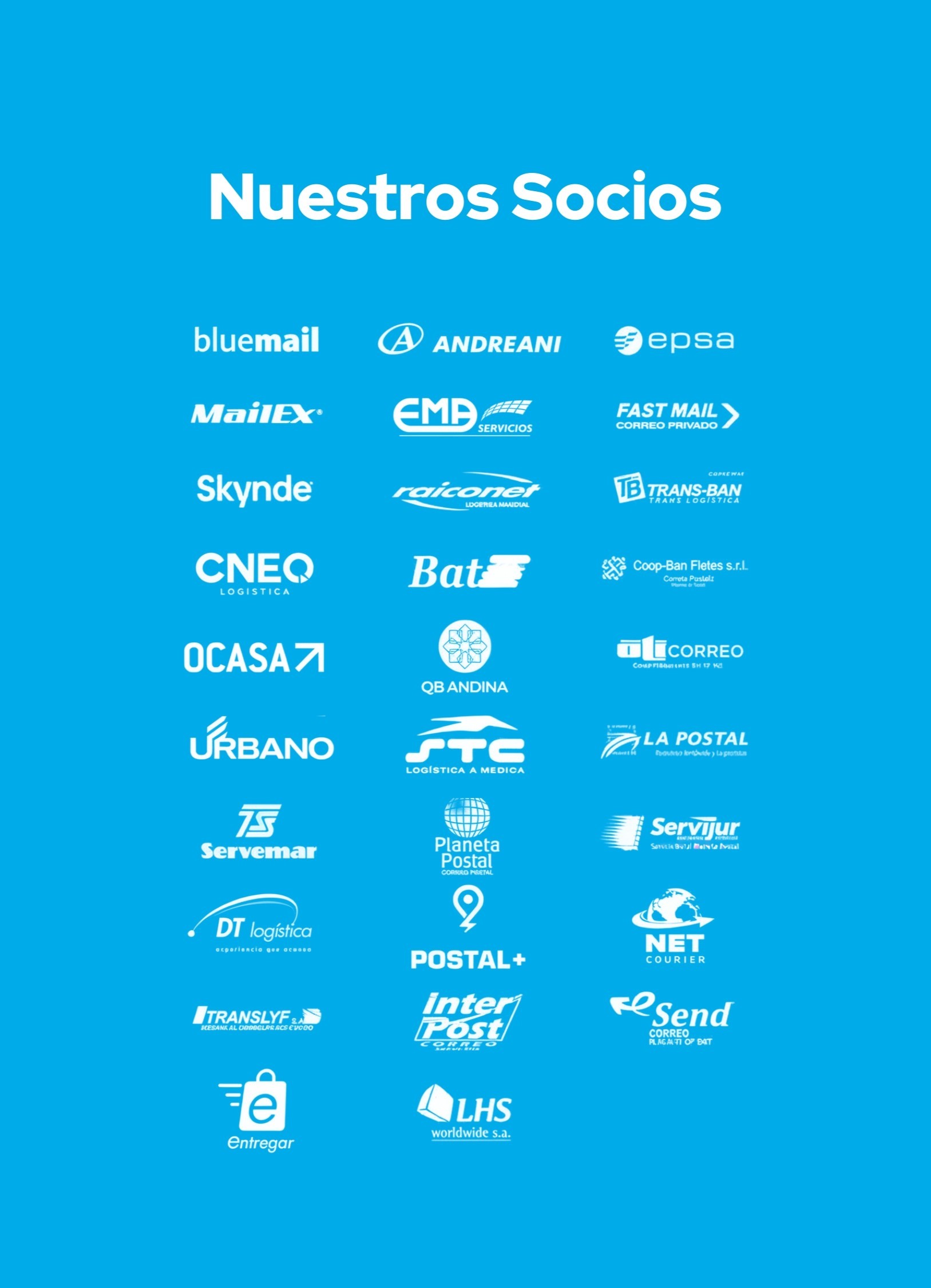 Logos de socios de AECAUM